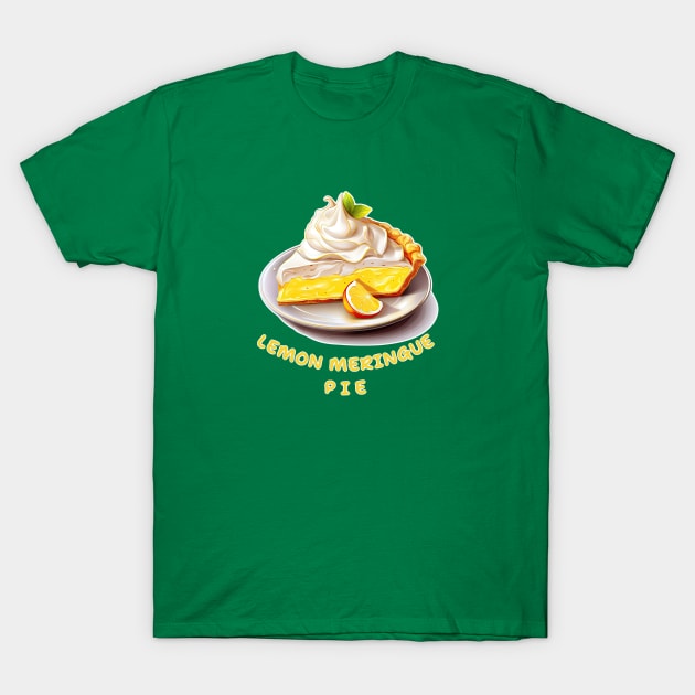 Lemon Meringue Pie | French cuisine | Dessert T-Shirt by ILSOL